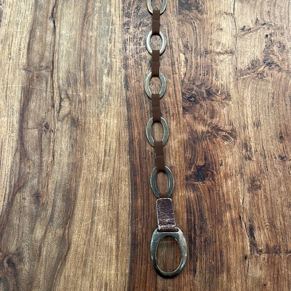 Suzi Roher Antique Look Brown Belt M